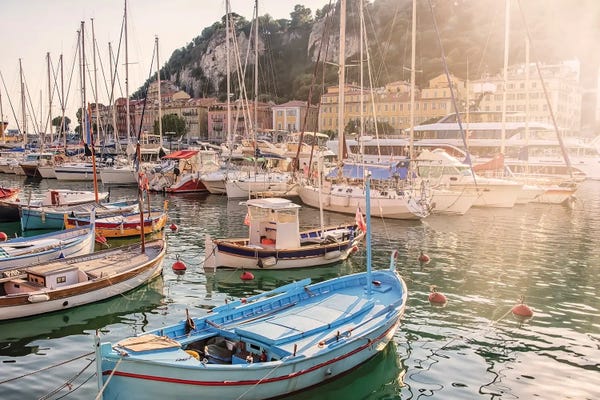 Alpes-de-Haute-Provence: Harbor In Nice by Manjik Pictures
