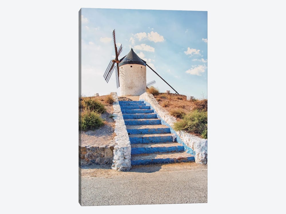 Windmill In La Mancha by Manjik Pictures 1-piece Canvas Wall Art