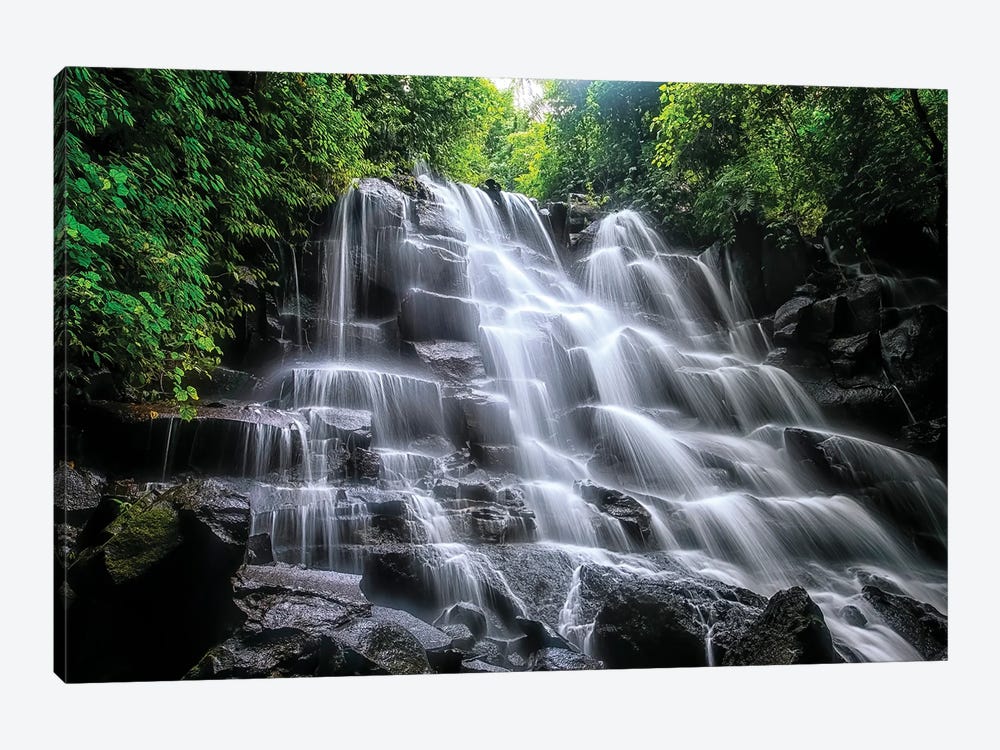 Kanto Lampo Waterfall by Manjik Pictures 1-piece Canvas Art Print