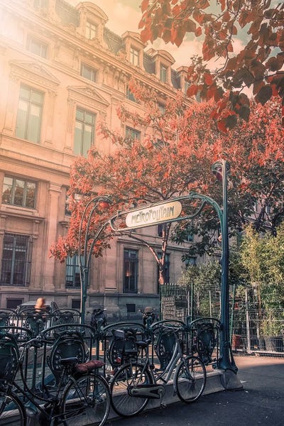 Metropolitain by Manjik Pictures canvas print