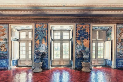 Architecture In Queluz by Manjik Pictures canvas print