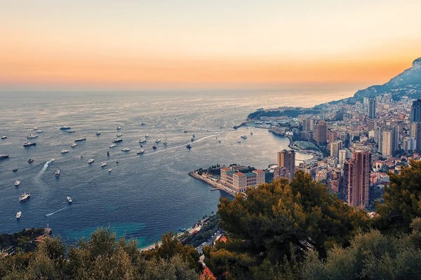 City Sunrises & Sunsets: Monaco In The Summer by Manjik Pictures