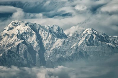 Annapurna Mountain Range by Manjik Pictures art print