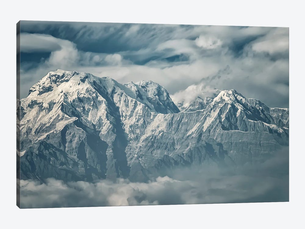 Annapurna Mountain Range by Manjik Pictures 1-piece Canvas Art