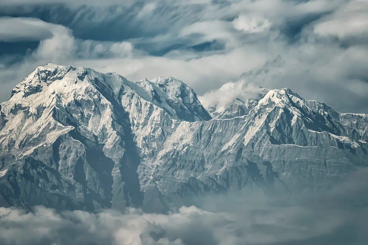 Annapurna Mountain Range by Manjik Pictures wall art