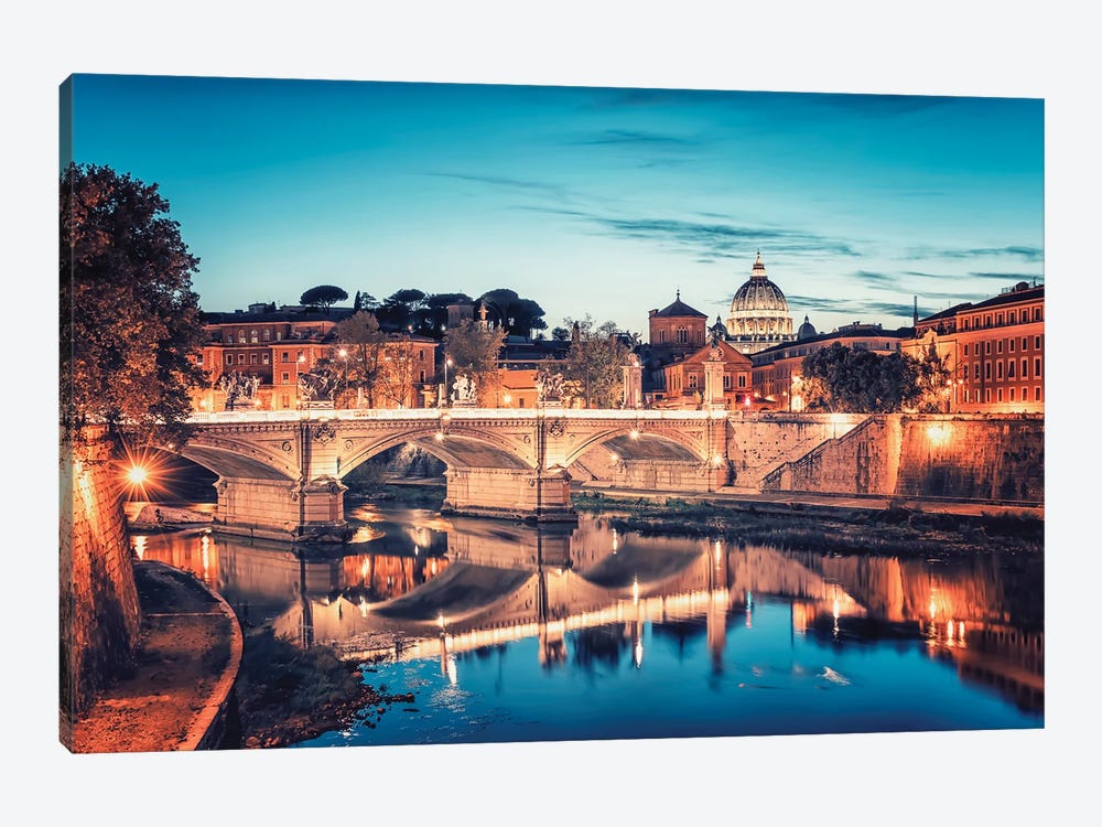 Rome Reflection by Manjik Pictures 1-piece Art Print