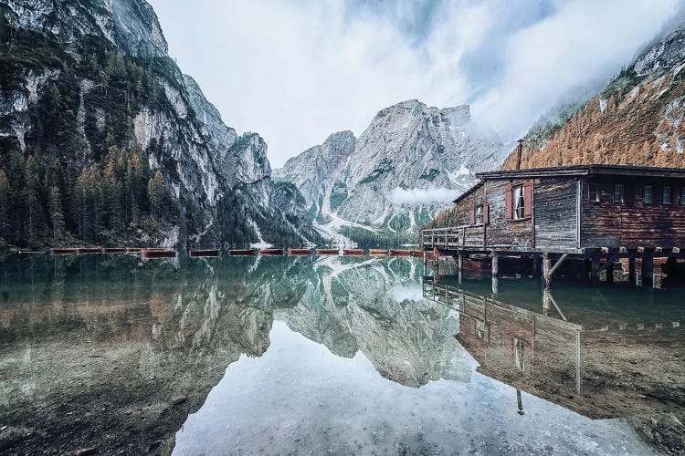 Dolomites Mountain Lake