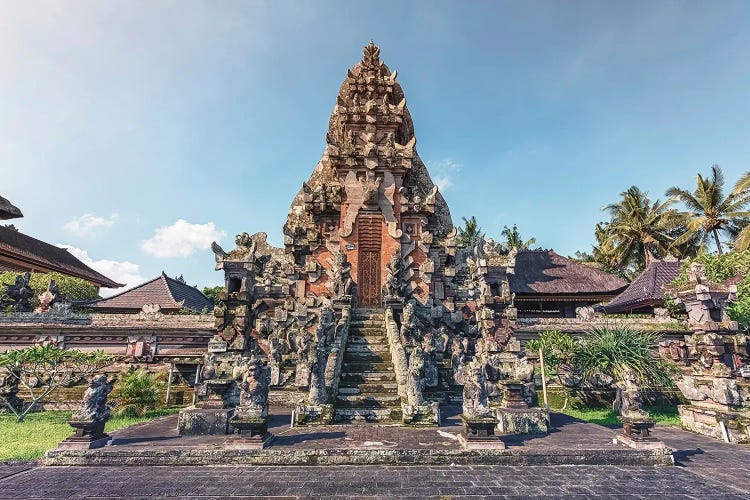 Bali Temple by Manjik Pictures wall art