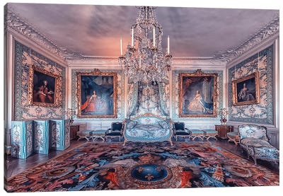Into The Versailles Palace Canvas Art Print - Famous Palaces & Residences