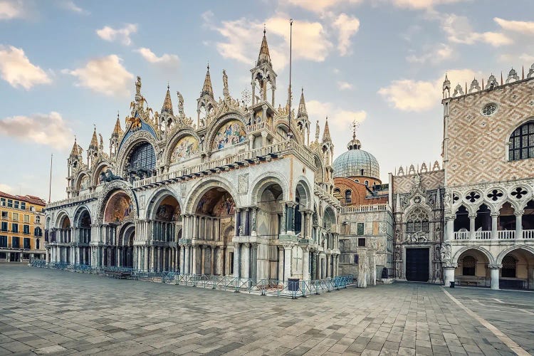 Venice City In The Morning by Manjik Pictures wall art