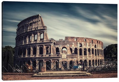 Colosseum Canvas Art Print - Ancient Ruins Art