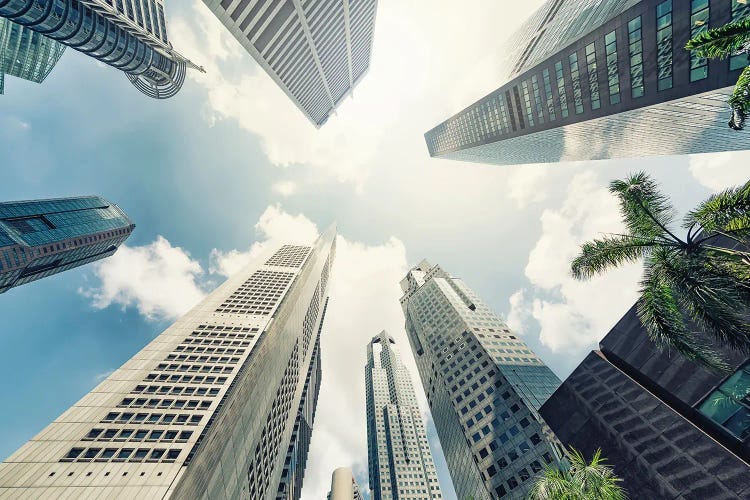 Raffles Place by Manjik Pictures wall art