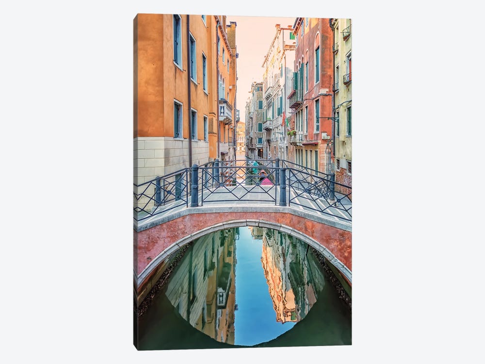 Venice Reflection by Manjik Pictures 1-piece Canvas Wall Art