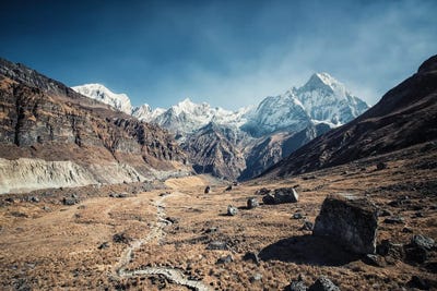Into The Himalayas by Manjik Pictures art print