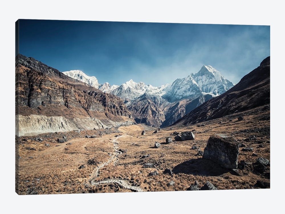 Into The Himalayas by Manjik Pictures 1-piece Canvas Print