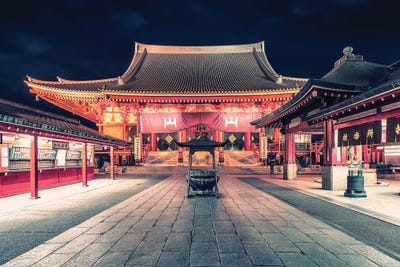 Tokyo Night by Manjik Pictures canvas print