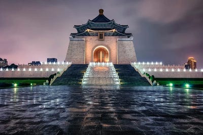 Chiang Kai-Shek Memorial by Manjik Pictures canvas print