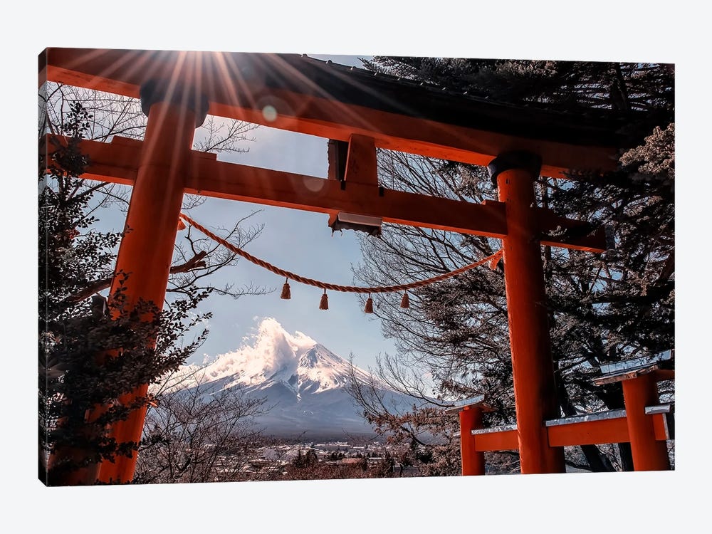 Shrine In Japan by Manjik Pictures 1-piece Canvas Art Print