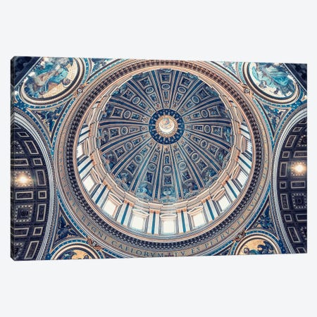 Vatican Dome Canvas Print #EMN620} by Manjik Pictures Canvas Artwork