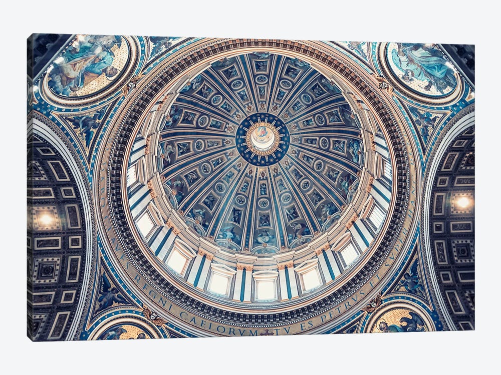 Vatican Dome by Manjik Pictures 1-piece Canvas Art Print