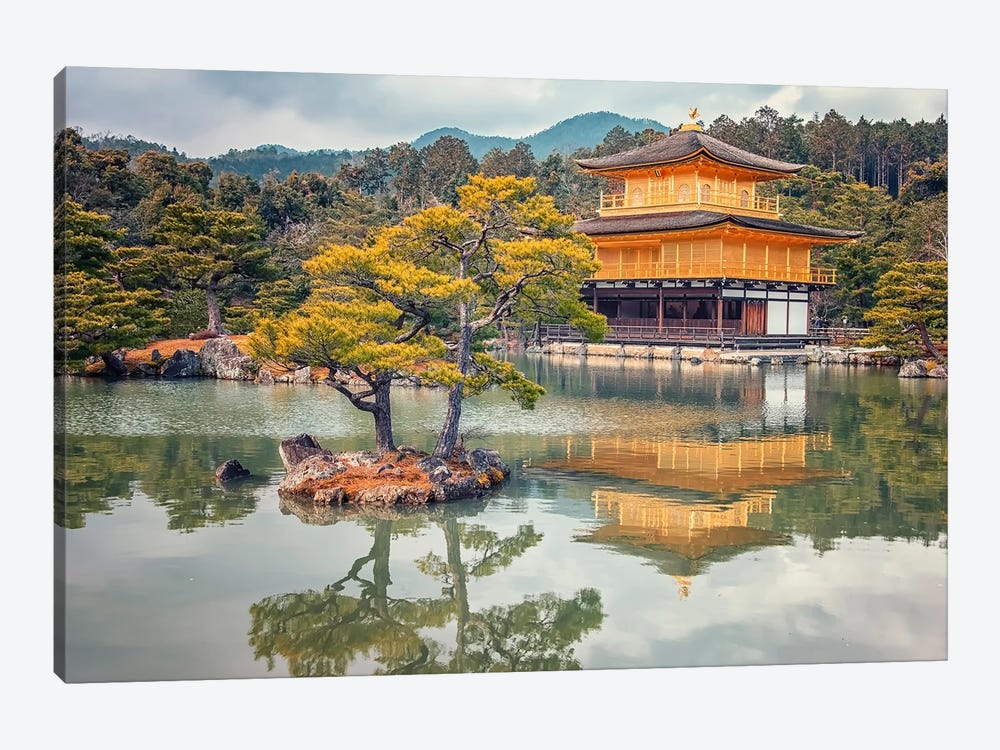 Golden Temple by Manjik Pictures 1-piece Canvas Art Print