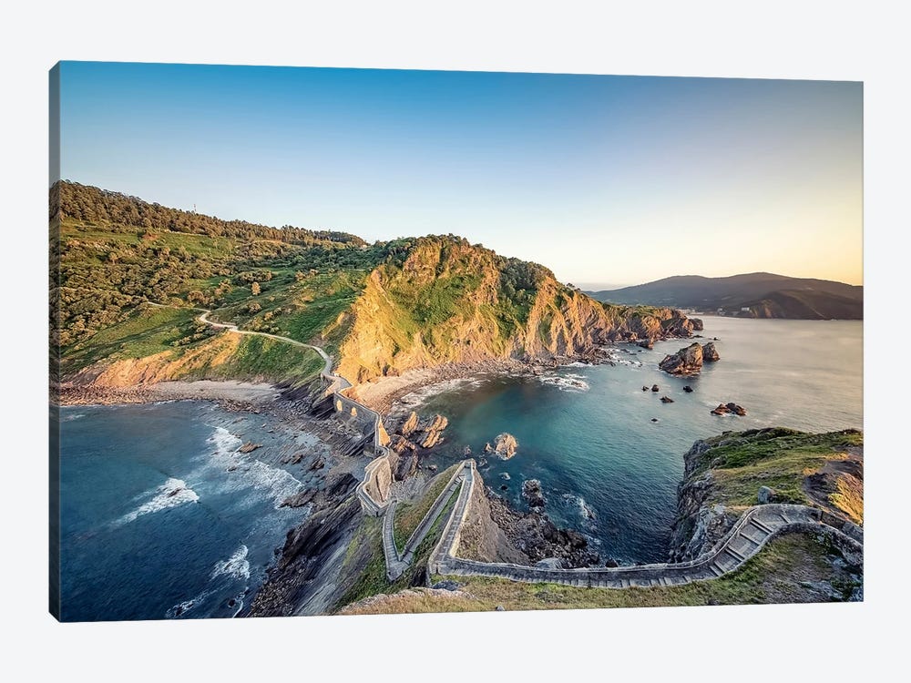 Basque Country Coastline by Manjik Pictures 1-piece Canvas Wall Art