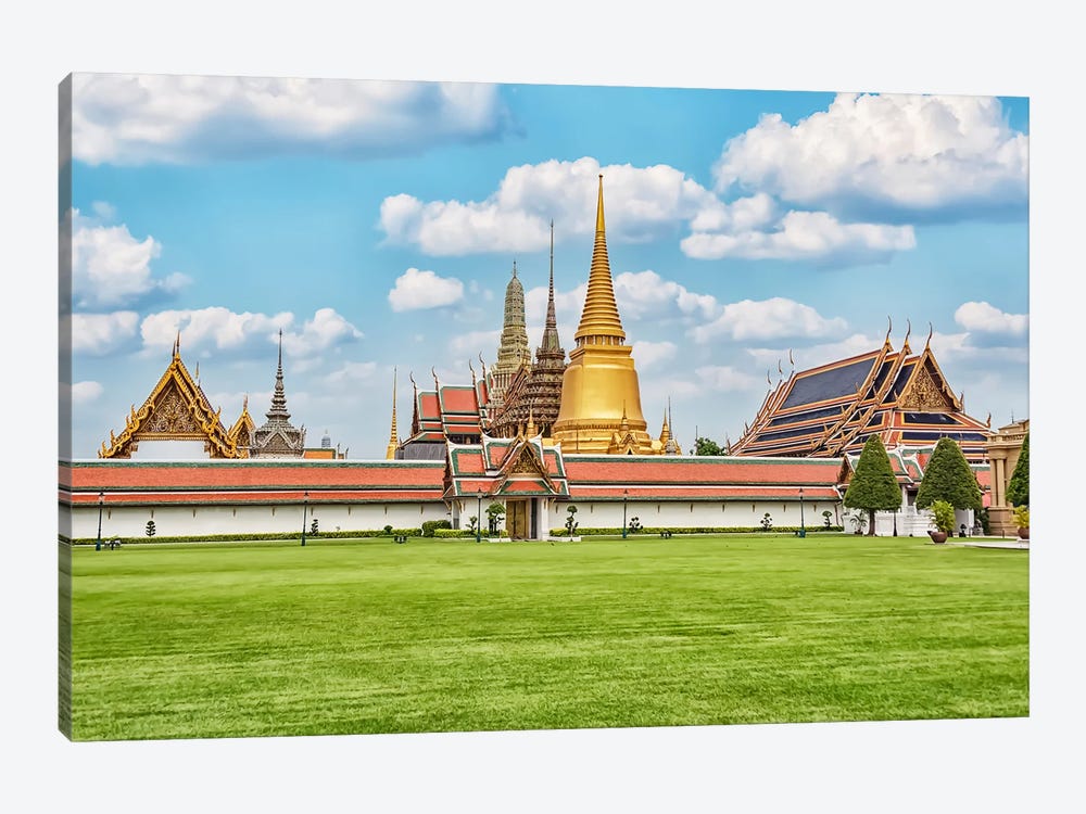 Bangkok Grand Palace by Manjik Pictures 1-piece Canvas Artwork
