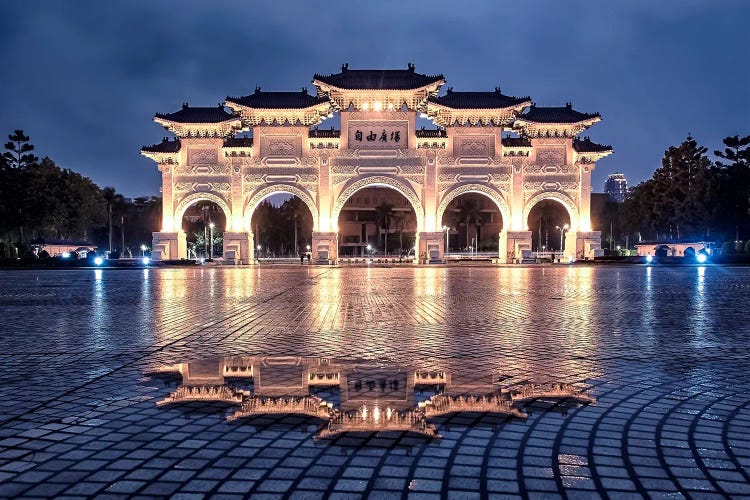 Liberty Arch By Night