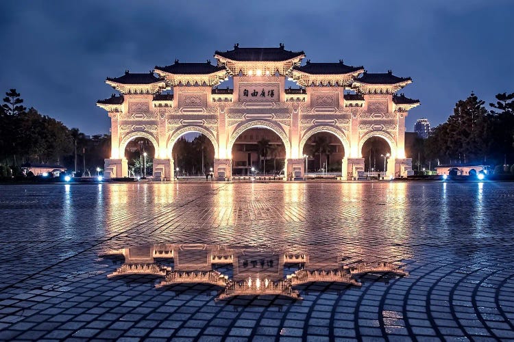 Liberty Arch By Night by Manjik Pictures wall art