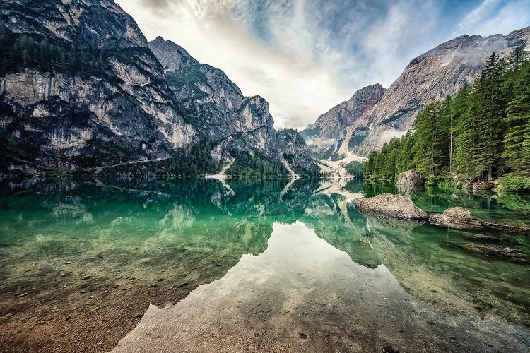 Lake Reflection by Manjik Pictures wall art