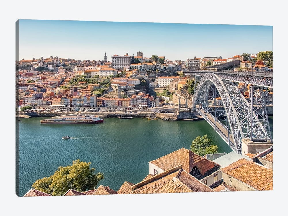 Porto City by Manjik Pictures 1-piece Canvas Art Print