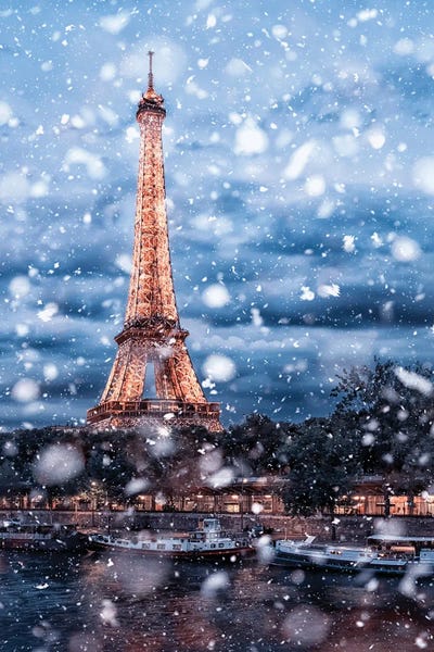 Paris Photography: Last Snow by Manjik Pictures