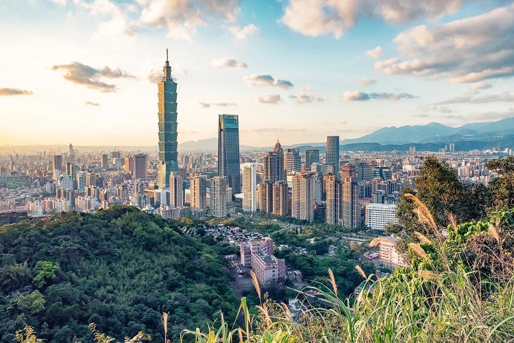 Taipei by Manjik Pictures wall art