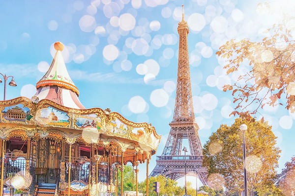 Carousels: Paris Fairy Tale by Manjik Pictures
