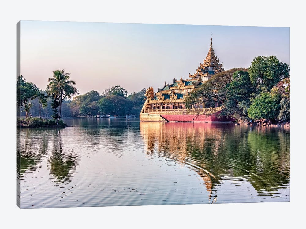 Yangon by Manjik Pictures 1-piece Art Print
