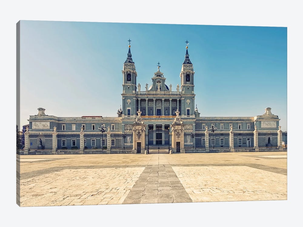 Madrid Cathedral by Manjik Pictures 1-piece Canvas Artwork