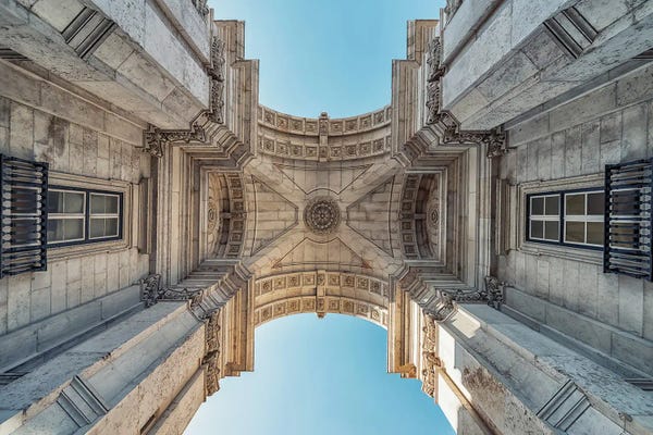 Portugal: Arch In Lisbon by Manjik Pictures