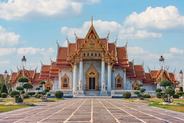 Marble Temple In Bangkok