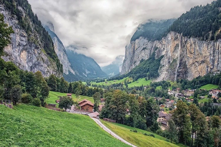 Swiss Valley by Manjik Pictures wall art