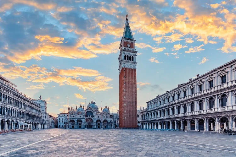 St. Mark Square by Manjik Pictures wall art