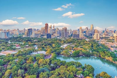 Bangkok City by Manjik Pictures acrylic art print