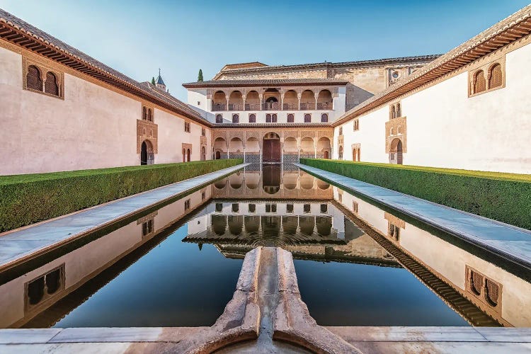 Alhambra Architecture by Manjik Pictures wall art