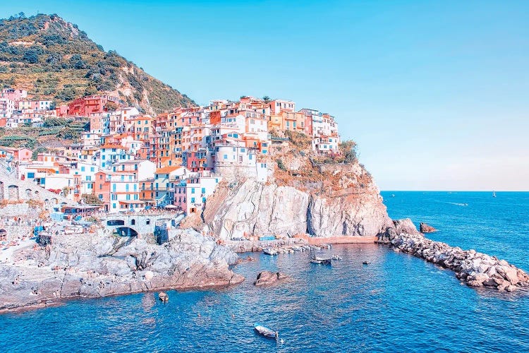 Beautiful Manarola by Manjik Pictures wall art