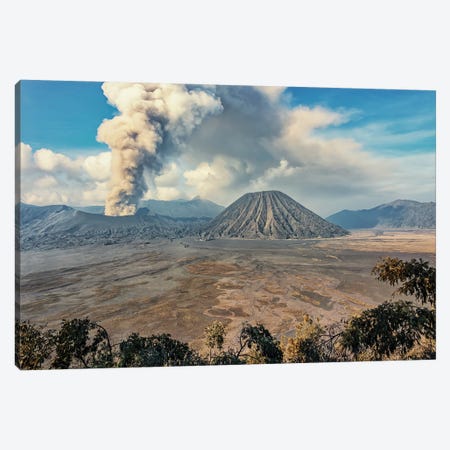 Volcanic Eruption Canvas Print #EMN710} by Manjik Pictures Canvas Art