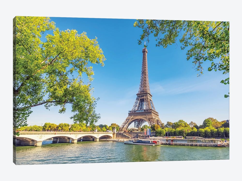 Eiffel Tower by Manjik Pictures 1-piece Canvas Wall Art