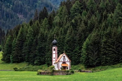 Isolated Church by Manjik Pictures canvas print