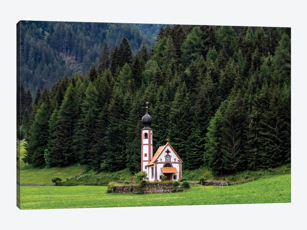 Isolated Church by Manjik Pictures 1-piece Canvas Print