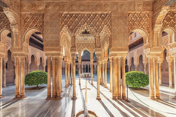 Castles & Palaces: Sunny Alhambra by Manjik Pictures