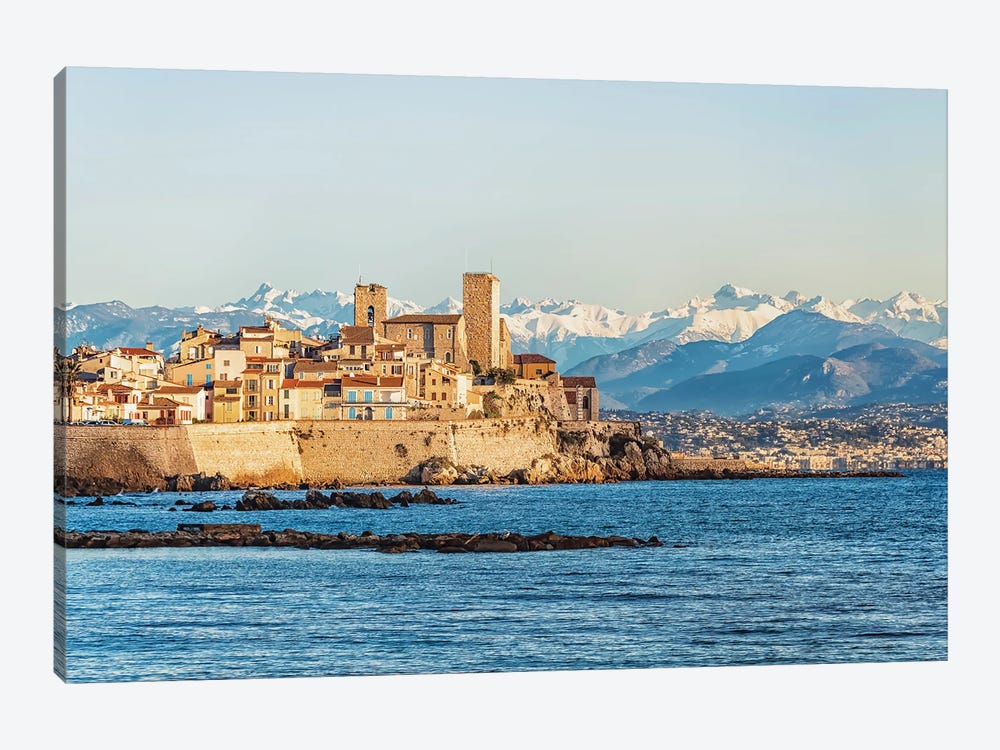 Winter In Antibes by Manjik Pictures 1-piece Art Print