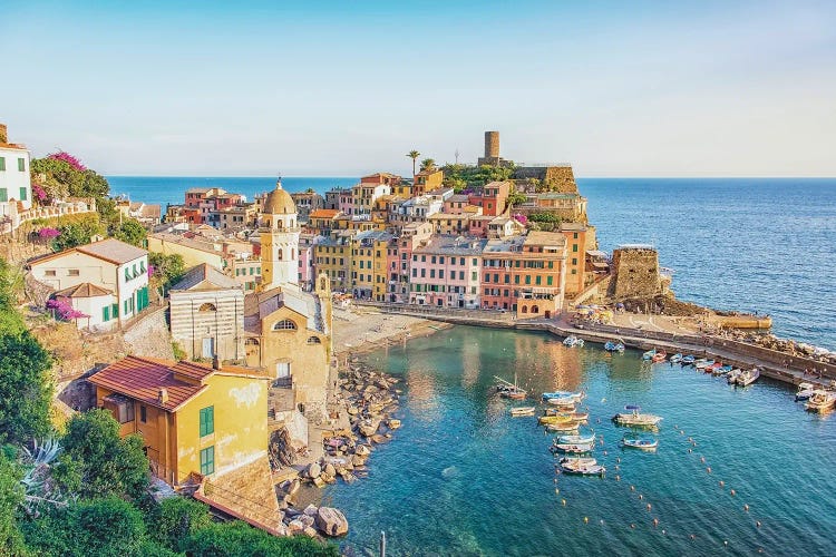 Cinque Terre Village by Manjik Pictures wall art